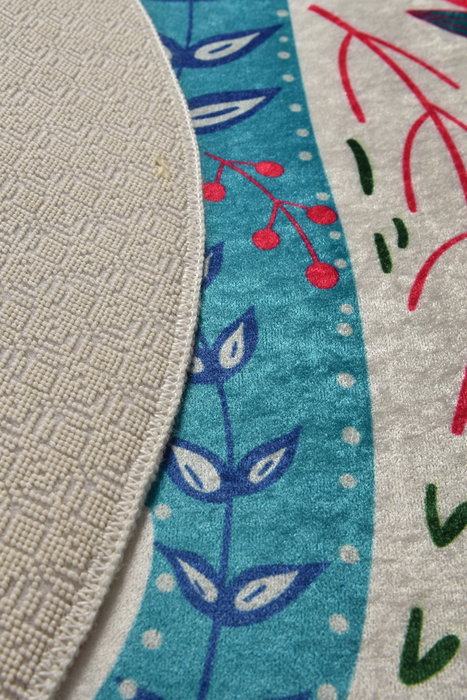 Conceptum Alfombra Blue Cats 140 cm Multicolor